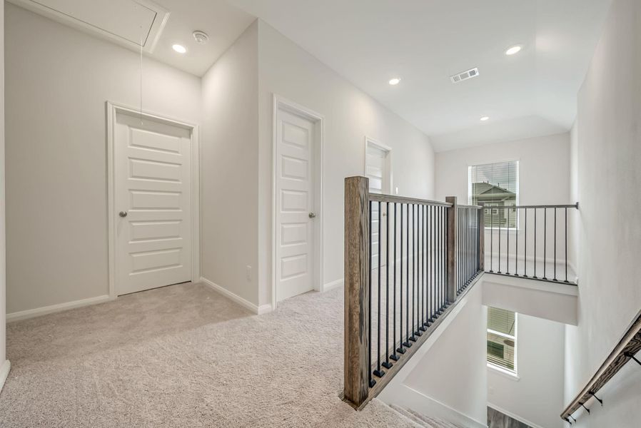 Up to the 3rd Floor. See the office nook with great views to the front of the home. Up to the 3rd Floor. See the office nook with great views to the front of the home.