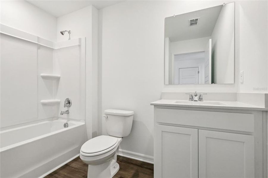 Furnished interior view inside a new home in Leoma's Landing, Lake Wales (Image 8).