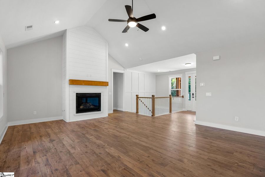 Spacious, unfurnished interior of a new home in Greenville County Homes, Landrum (Image 17).