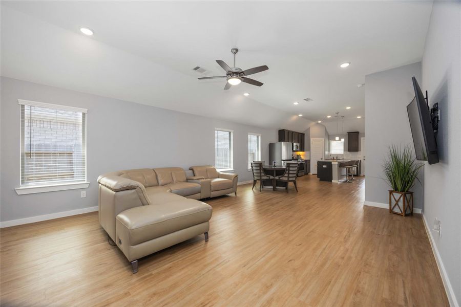 Furnished interior view inside a new home in Marvida, Cypress (Image 5). Furnished interior view inside a new home in Marvida, Cypress (Image 5).