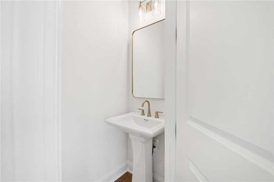 Close-up of interior finishes inside a home in Ward's Crossing Townhomes, Johns Creek (Image 20).
