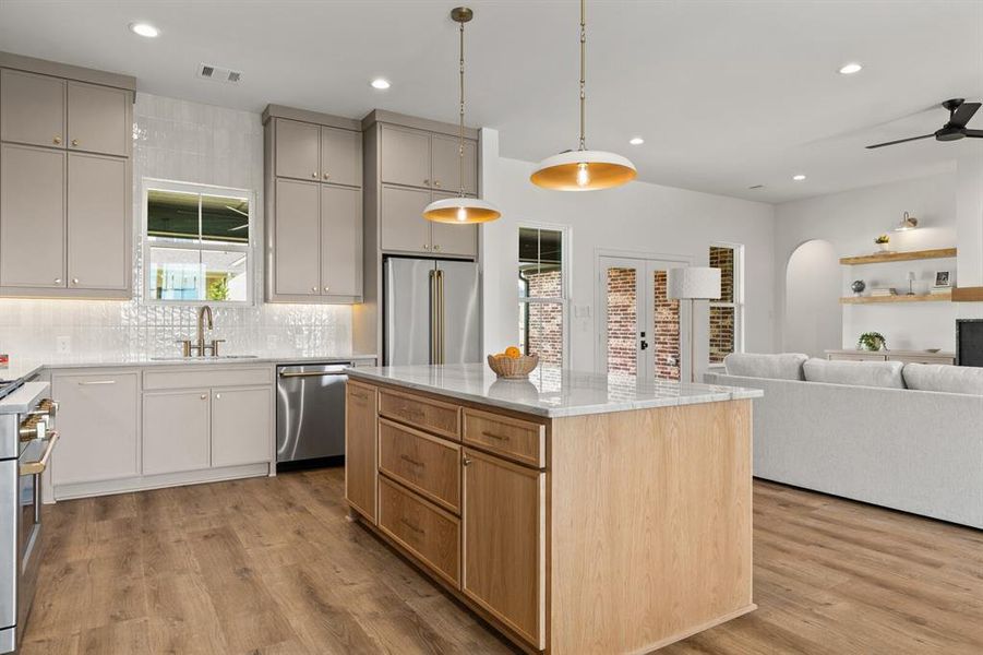 Furnished interior view inside a new home in , Robinson (Image 13).