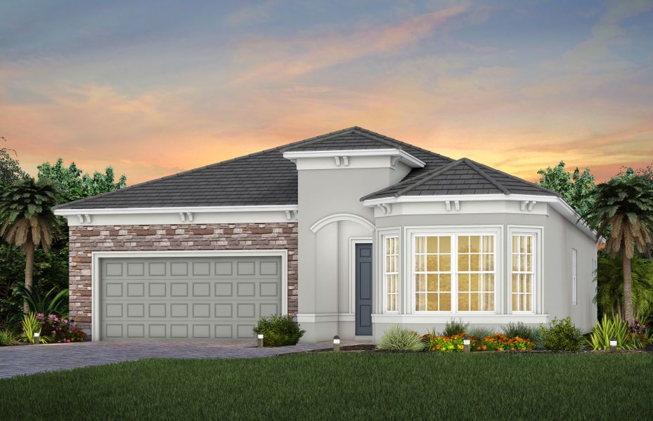 Exterior FM3 with optional stone