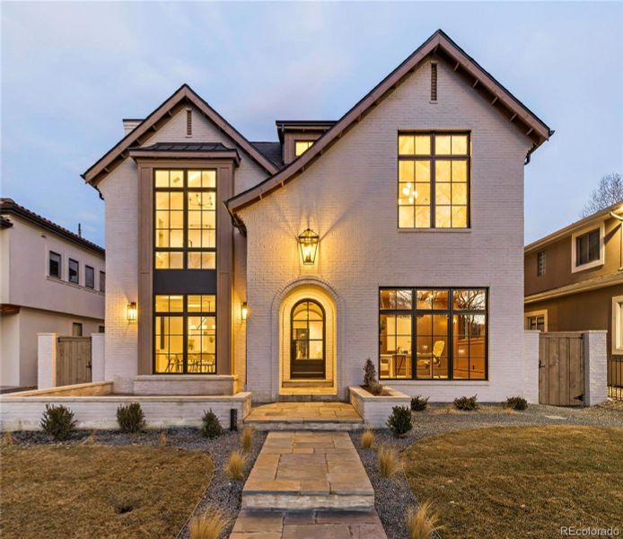 Front exterior of a new home in , Denver, CO, highlighting curb appeal (Image 2). Front exterior of a new home in , Denver, CO, highlighting curb appeal (Image 2).