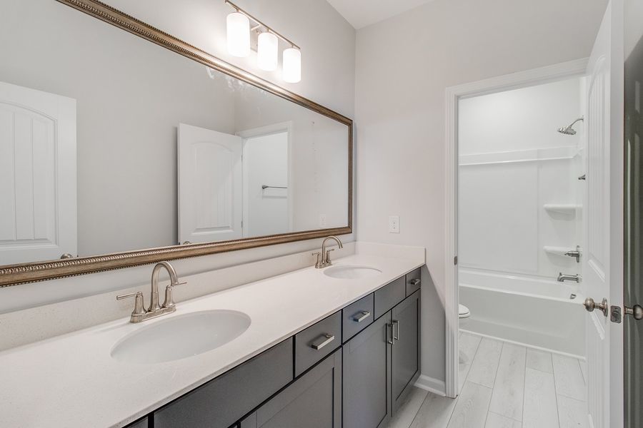 Furnished interior view inside a new home in Hendrix Farms, Lexington (Image 13).