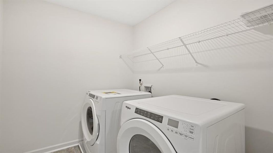 Furnished interior view inside a new home in Champion's Run, Lithonia (Image 5).