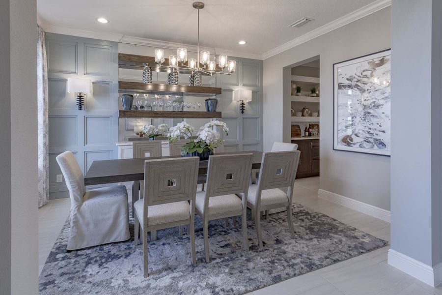 Representative furnished interior of a home built from the Exbury Executive by Risewell Homes in Bargrove Estates, Mount Dora (Image 4). Representative furnished interior of a home built from the Exbury Executive by Risewell Homes in Bargrove Estates, Mount Dora (Image 4).