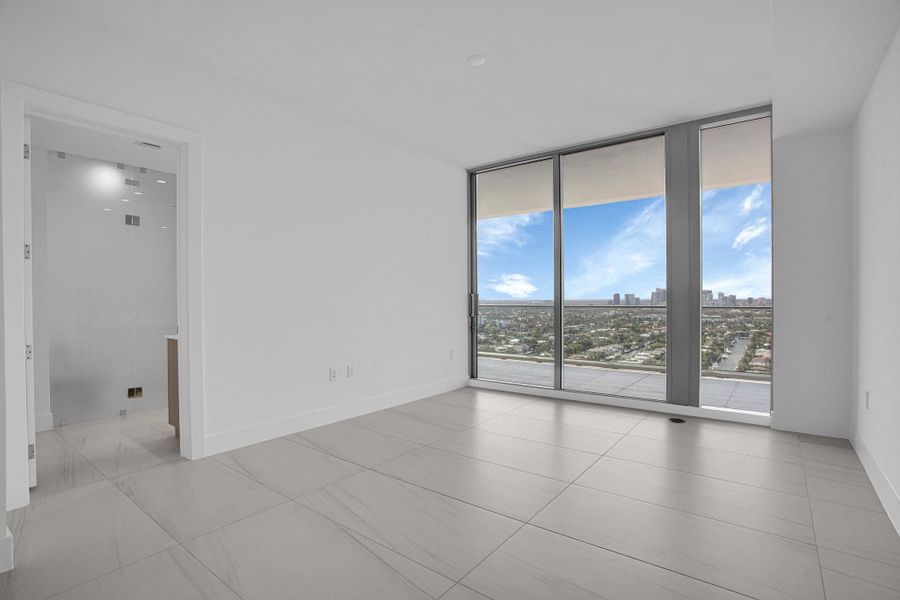 View from owner's suite