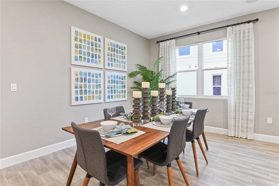 Furnished interior view inside a new home in Estates at Rivers Edge, Parrish (Image 5).