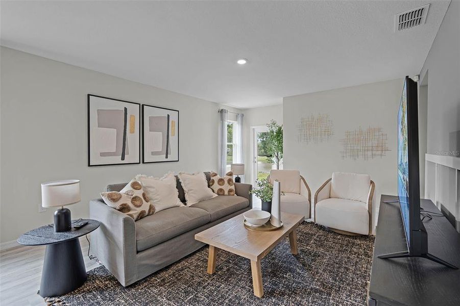 Furnished interior view inside a new home in Cascades, Davenport (Image 13). Furnished interior view inside a new home in Cascades, Davenport (Image 13).