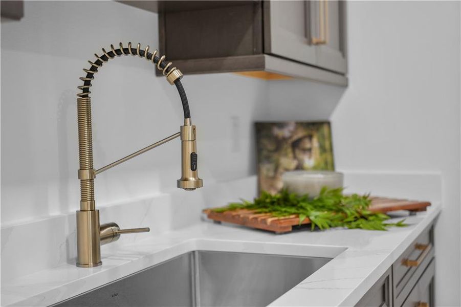 Close-up of interior finishes inside a home in , Monroe (Image 45).