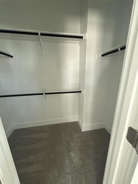 Walk-in Closet in Secondary Bedroom
