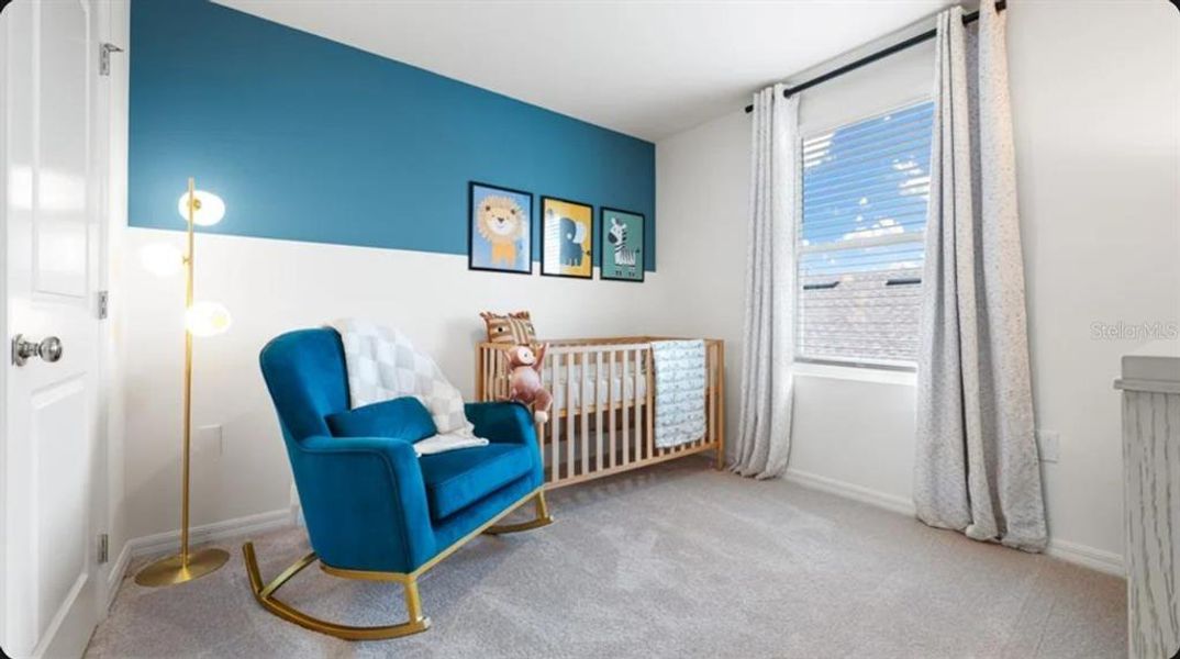 Furnished interior view inside a new home in Waterstone, Groveland (Image 9).