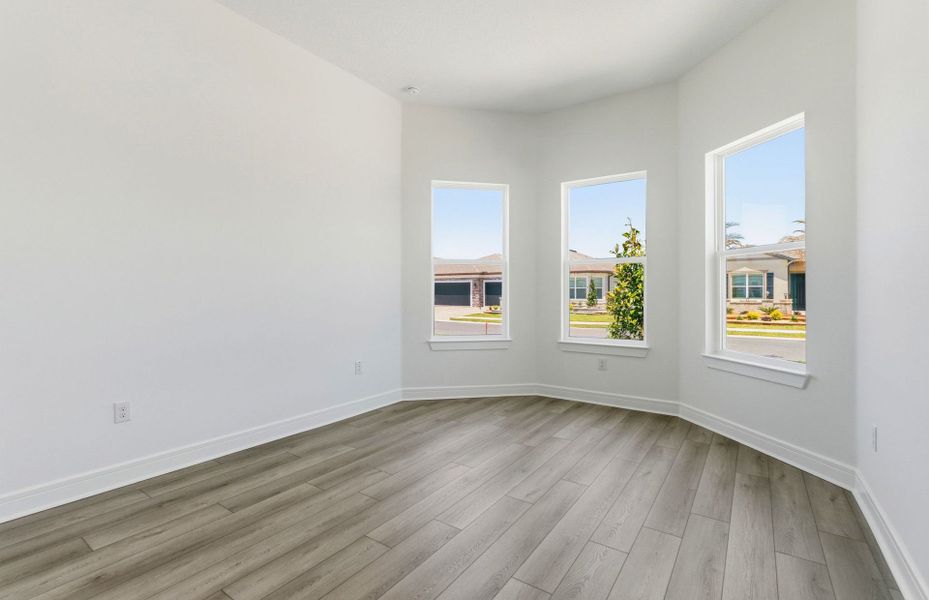 Spacious, unfurnished interior of a new home in Del Webb Stone Creek, Ocala (Image 17). Spacious, unfurnished interior of a new home in Del Webb Stone Creek, Ocala (Image 17).