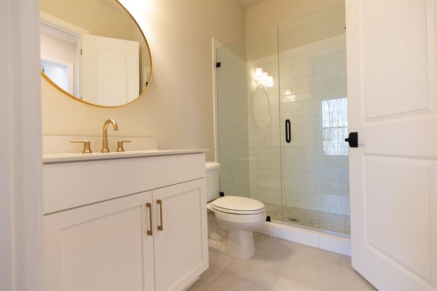 Furnished interior view inside a new home in Bellmoore Park, Johns Creek (Image 13).