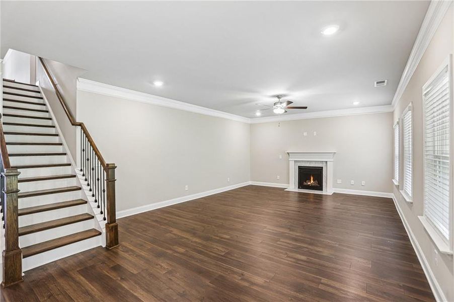 Spacious, unfurnished interior of a new home in , McDonough (Image 48).
