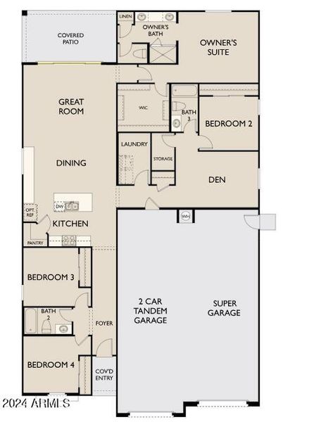 Tobiano- Lot 497- Floor Plan