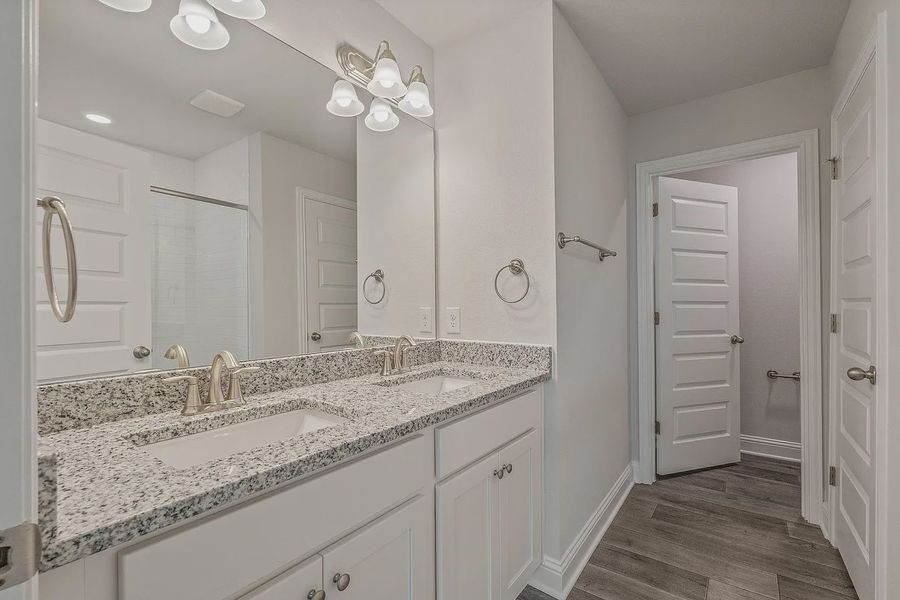 Furnished interior view inside a new home in Grand Oaks Reserve, Cleveland (Image 9).