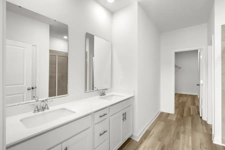 Furnished interior view inside a new home in Waterside - Boardwalk Series, Longs (Image 5).