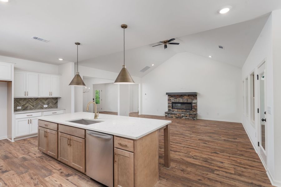 Furnished interior view inside a new home in Stewart Estates, Meansville (Image 5).