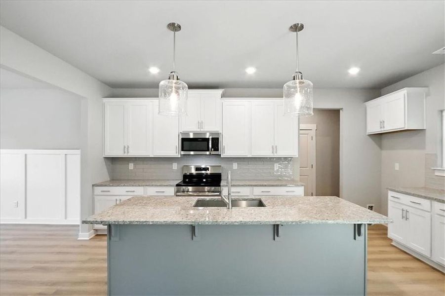 Furnished interior view inside a new home in , Jefferson (Image 7).
