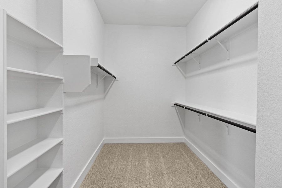 Walk-in closet in Primary Bedroom
