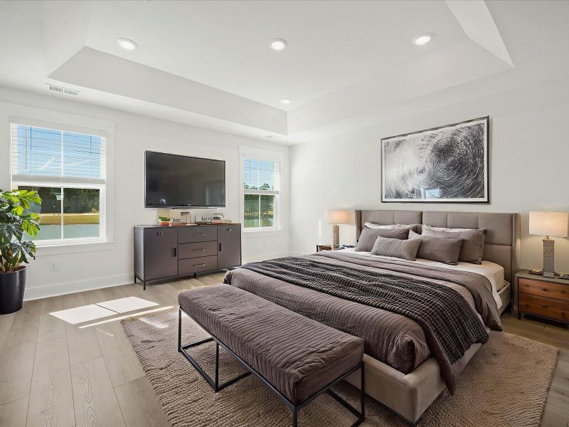 Furnished interior view inside a new home in , Summerville (Image 5).