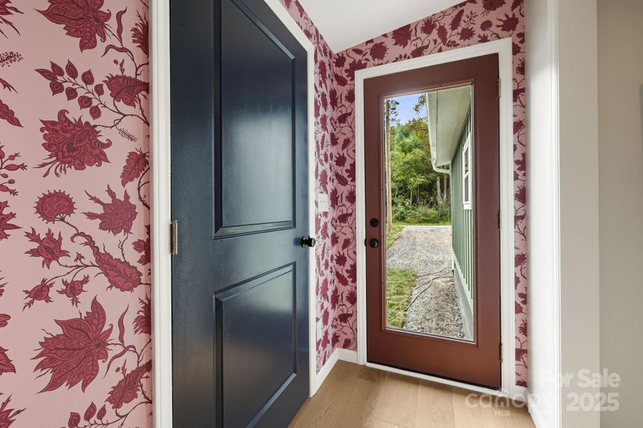 Exterior details and patio area of a home in , Asheville (Image 25). Exterior details and patio area of a home in , Asheville (Image 25).