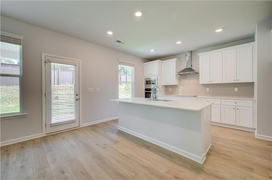 Furnished interior view inside a new home in Bowers Farm, McDonough (Image 6).
