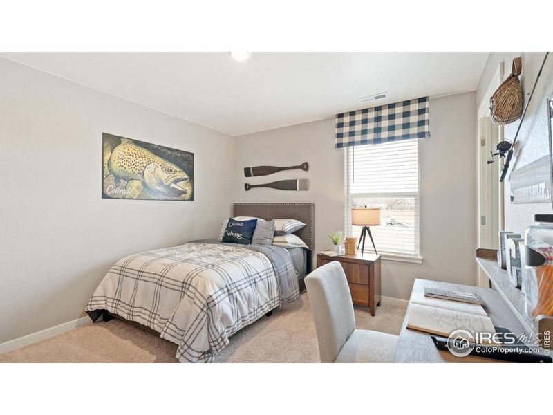 Furnished interior view inside a new home in Westgate, Greeley (Image 24).