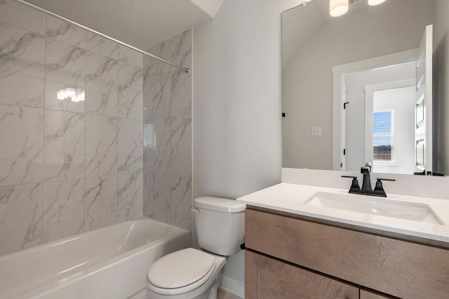 Furnished interior view inside a new home in Union Collection at Park Central, Georgetown (Image 12).