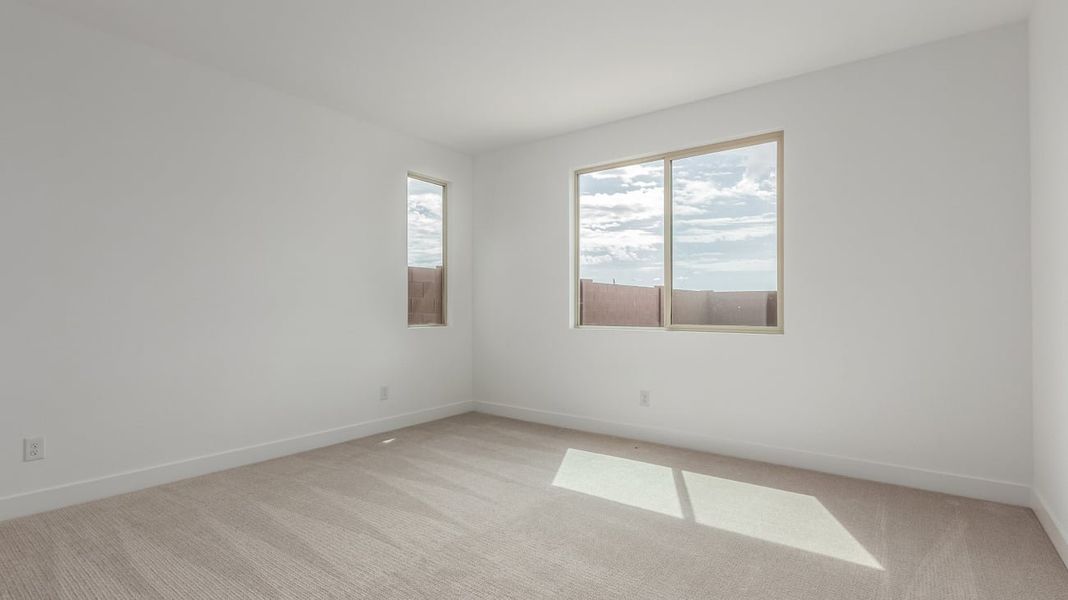 Representative unfurnished interior of a home built from the 4002 by Risewell Homes in Bella Vista Farms, San Tan Valley (Image 12).