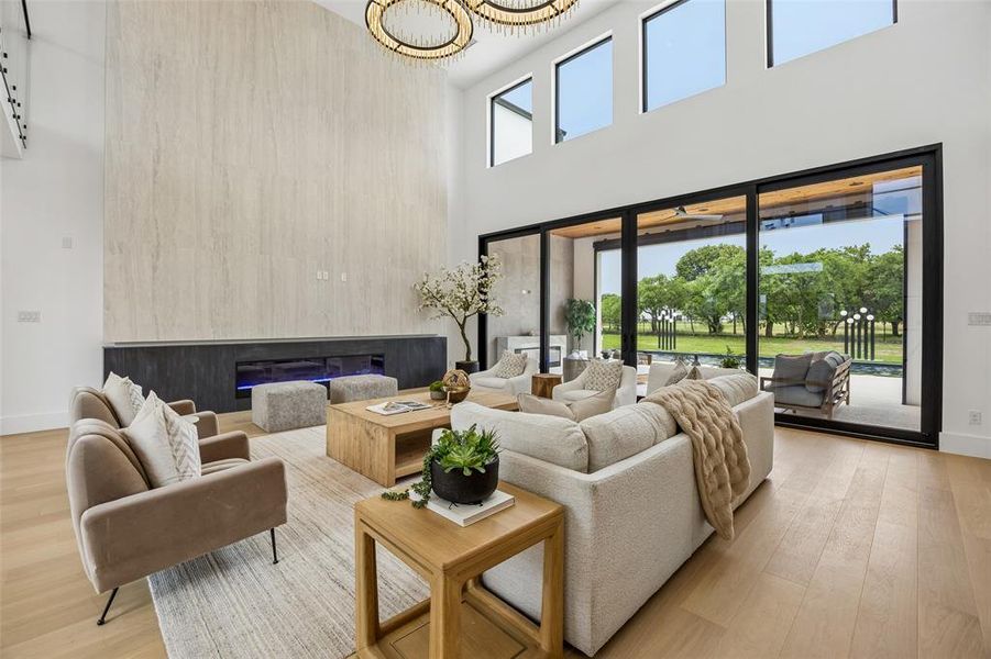 Furnished interior view inside a new home in , Southlake (Image 14).
