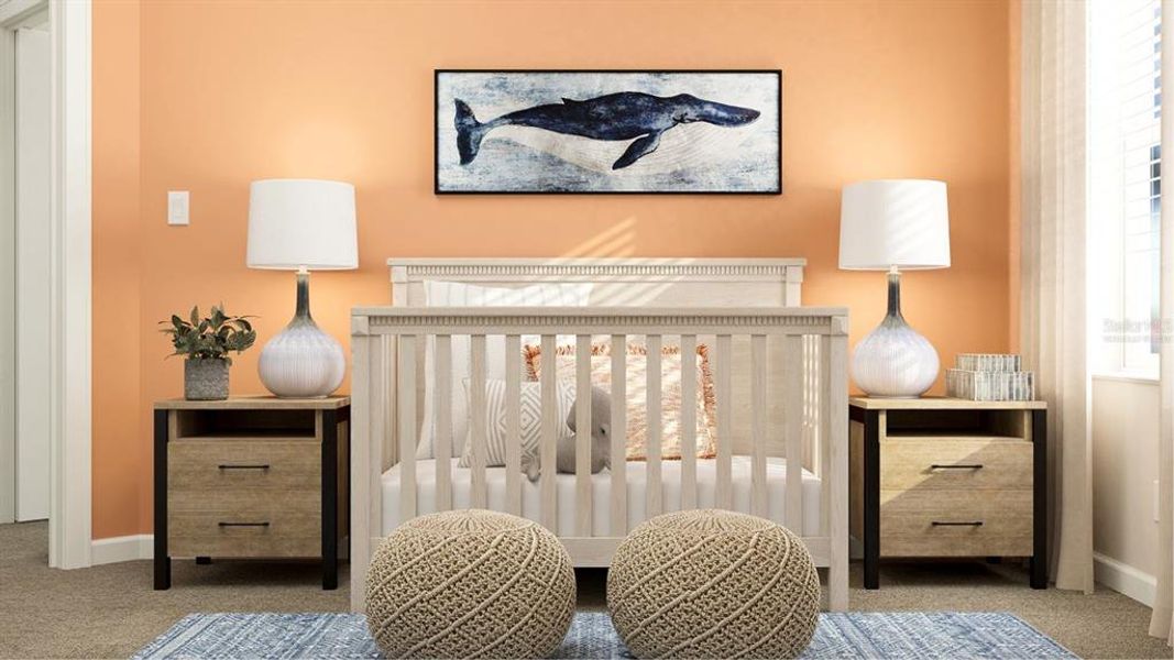 Furnished interior view inside a new home in , Clermont (Image 8).