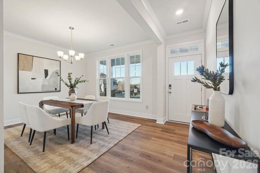 Furnished interior view inside a new home in Brantley, Mooresville (Image 3).