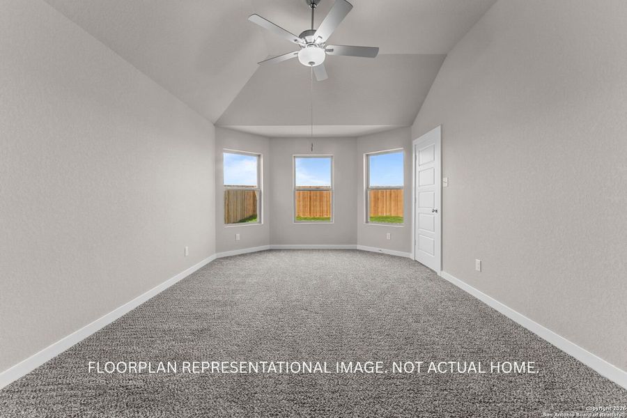 Spacious, unfurnished interior of a new home in Jordan's Ranch, San Antonio (Image 16).