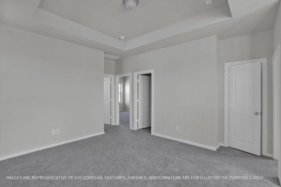 Spacious, unfurnished interior of a new home in Sunterra 50s, Katy (Image 25).