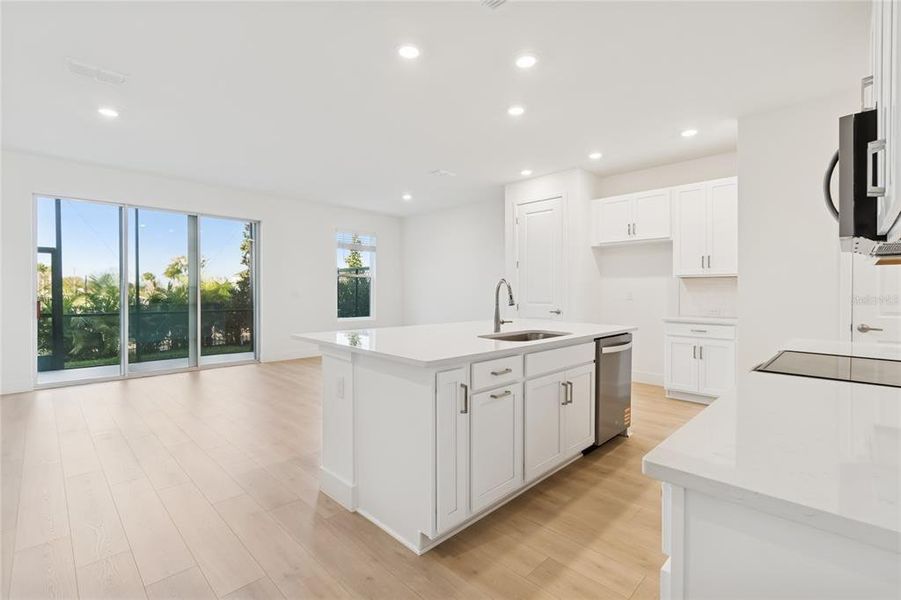 Furnished interior view inside a new home in North River Ranch – Townhomes, Parrish (Image 7).