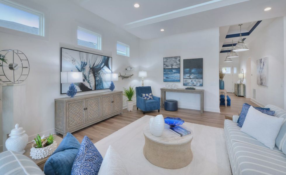 Furnished interior view inside a new home in Mosaic, Daytona Beach (Image 12).
