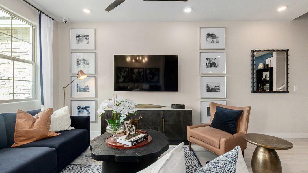 Representative furnished interior of a home built from the The Camille by DRB Homes in Surprise City Center, Surprise (Image 8).