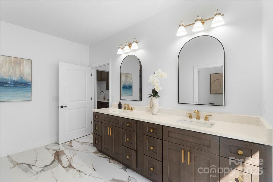 Furnished interior view inside a new home in , Kannapolis (Image 6).