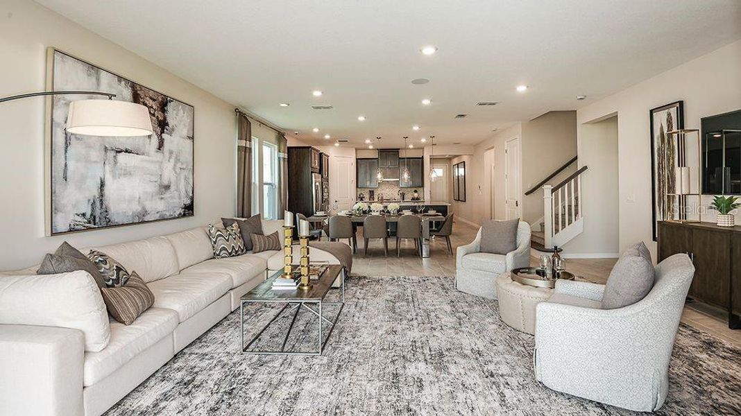 Furnished interior view inside a new home in Tiburon, Nokomis (Image 11).