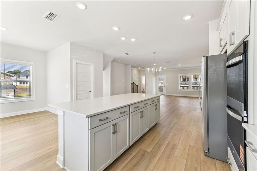 Furnished interior view inside a new home in Martin Springs - Highland Series, Lawrenceville (Image 12).