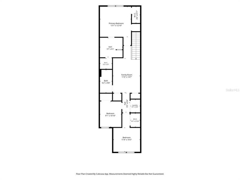 2D floor plan layout of this home in , Wesley Chapel, FL (Image 6).