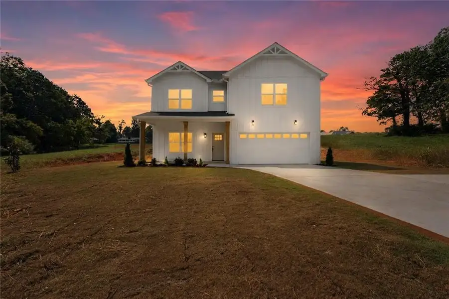 Front exterior of a new home in , Clarkesville, GA, highlighting curb appeal (Image 19). Front exterior of a new home in , Clarkesville, GA, highlighting curb appeal (Image 19).