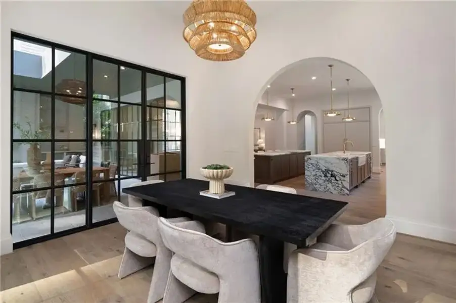 Furnished interior view inside a new home in , Atlanta (Image 12). Furnished interior view inside a new home in , Atlanta (Image 12).