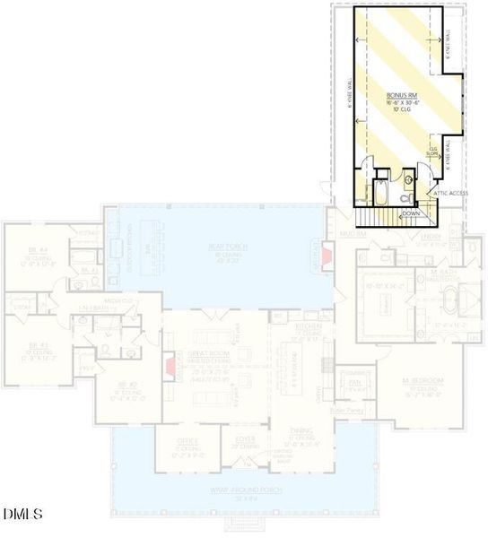 Bonus Room on 2nd Floor