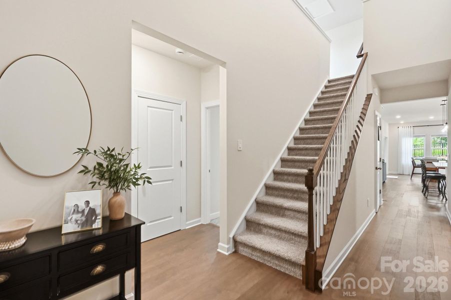 Furnished interior view inside a new home in , Charlotte (Image 35).