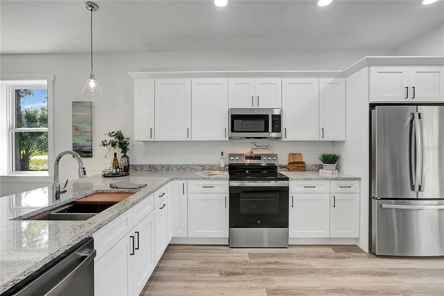 Furnished interior view inside a new home in , Tampa (Image 28). Furnished interior view inside a new home in , Tampa (Image 28).