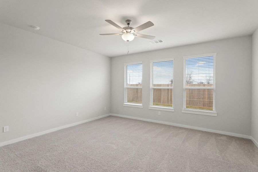 Spacious, unfurnished interior of a new home in River Ranch Trails, Angleton (Image 22). Spacious, unfurnished interior of a new home in River Ranch Trails, Angleton (Image 22).
